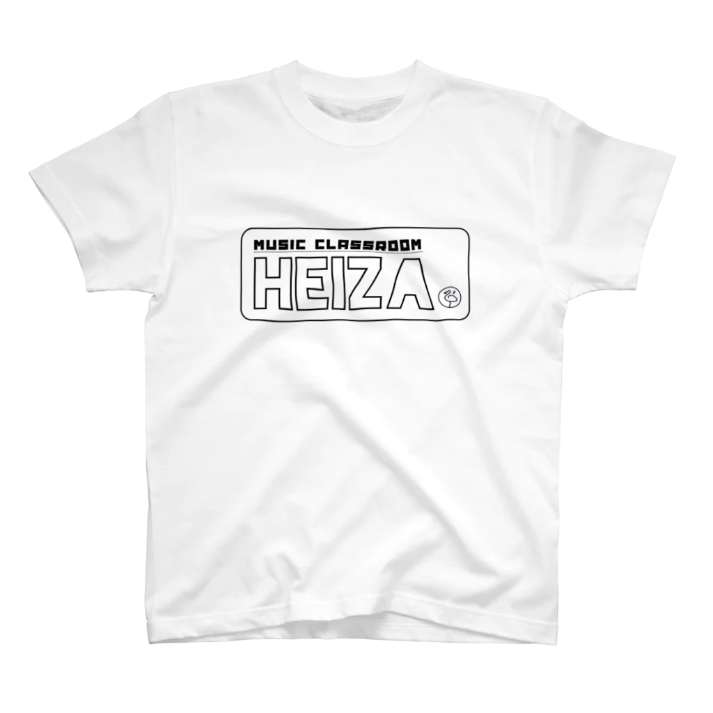 おんがくきょうしつHeizaのオクタゴンフラミンゴ スタンダードTシャツ