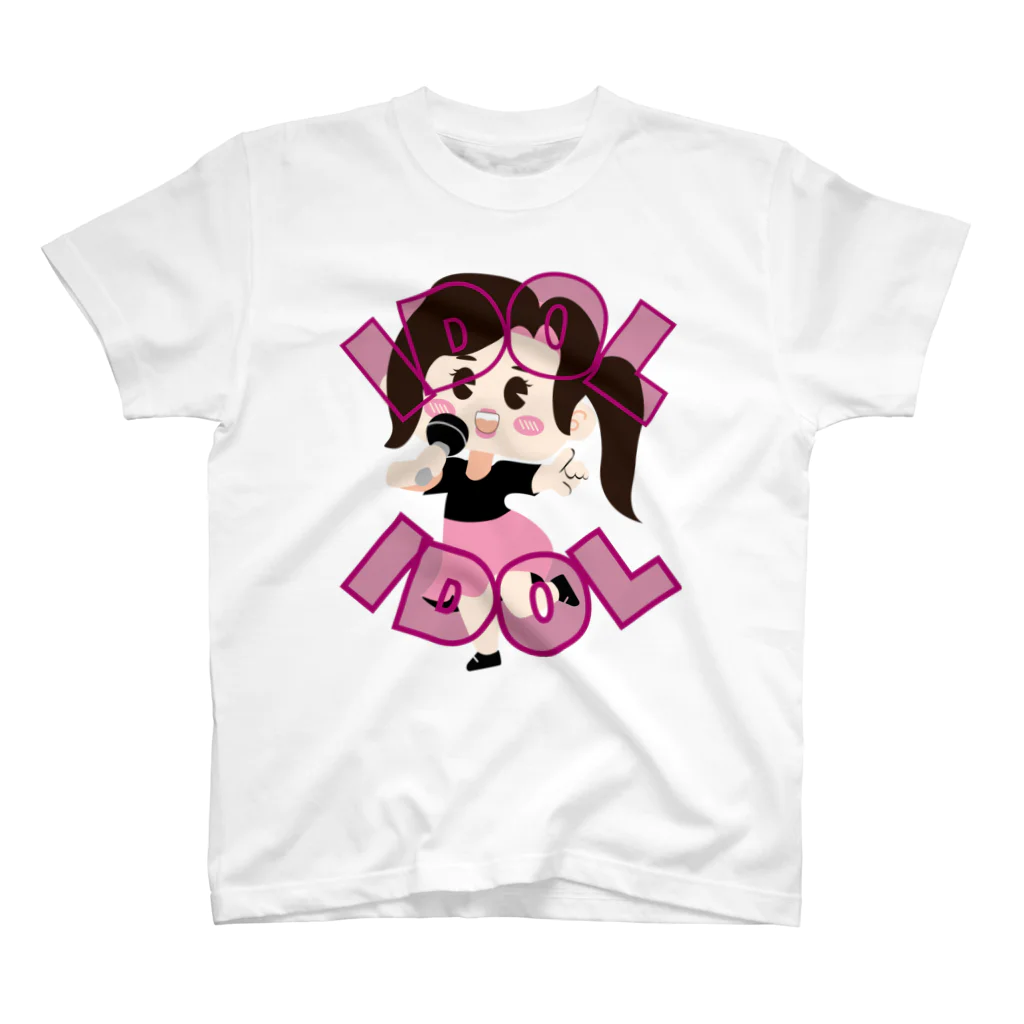 garireoのIDOL歌手 スタンダードTシャツ