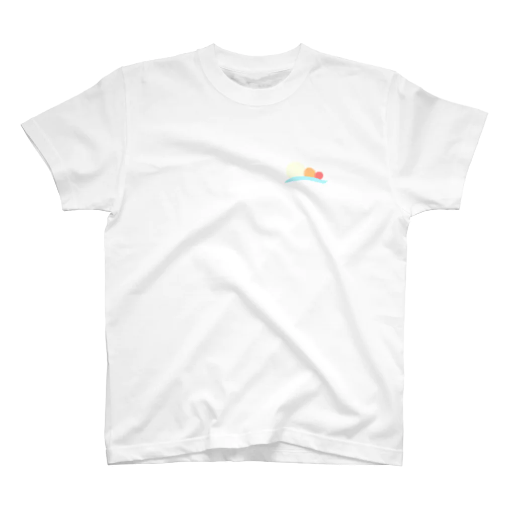 しけしけくんのグッズ置き場の太陽と海 Regular Fit T-Shirt