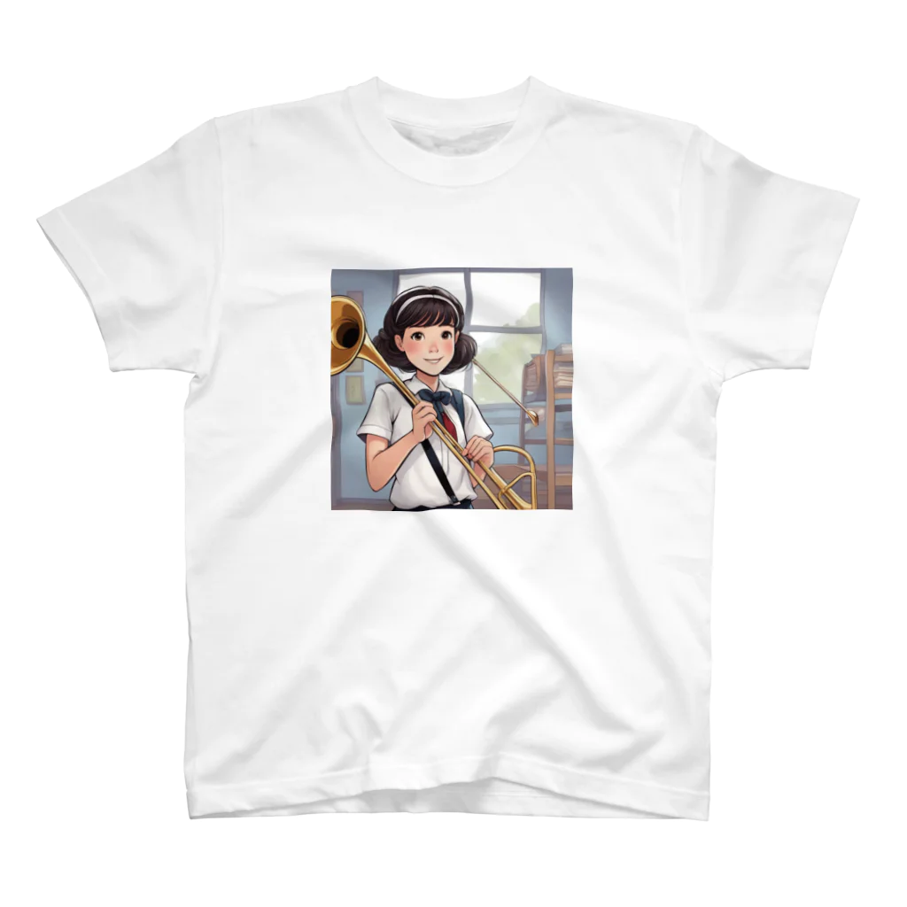 ほっこり絵音舎の部活動中！さらちゃん！！ スタンダードTシャツ