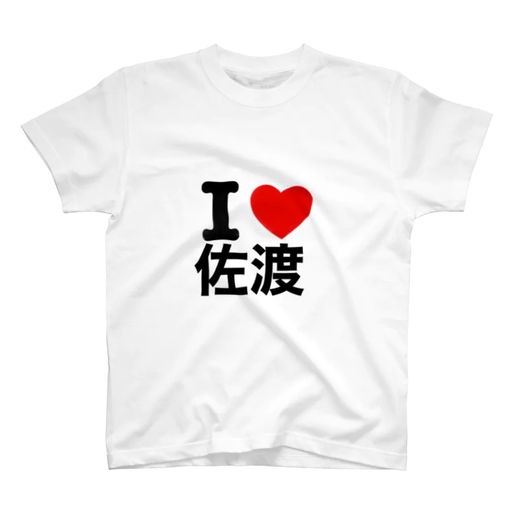 komatnaのILOVE佐渡 Regular Fit T-Shirt