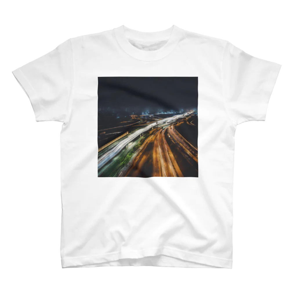 autumnの深夜の高速道路〜チルタイム〜 スタンダードTシャツ