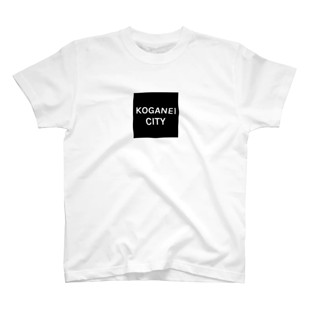 oshiri-shinのKOGANEI CITY BOX LOGO スタンダードTシャツ