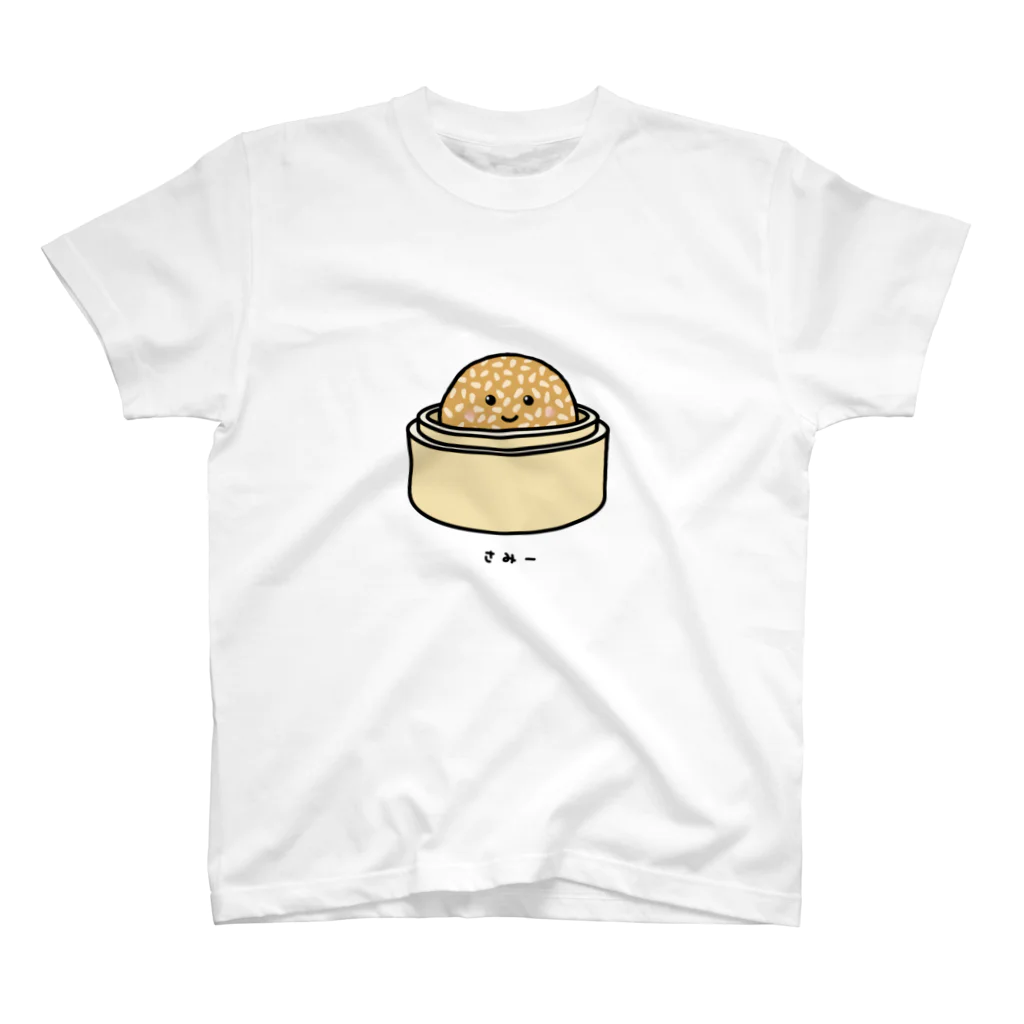 BISCUITのゴマ団子のさみー スタンダードTシャツ