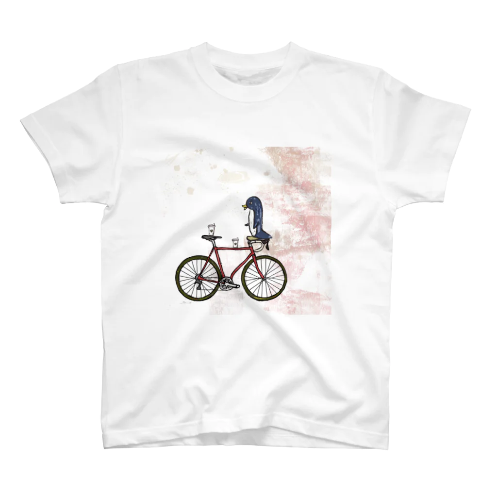 チャリ🚲ラブーのカフェサイクリング スタンダードTシャツ