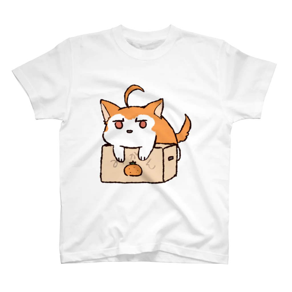 ちるふショップのちるふ（みかんが好きな狼） スタンダードTシャツ