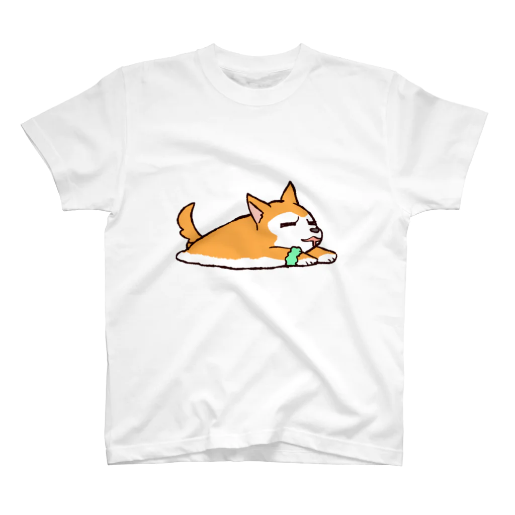 ちるふショップのちるふ（パンが好きな狼） スタンダードTシャツ