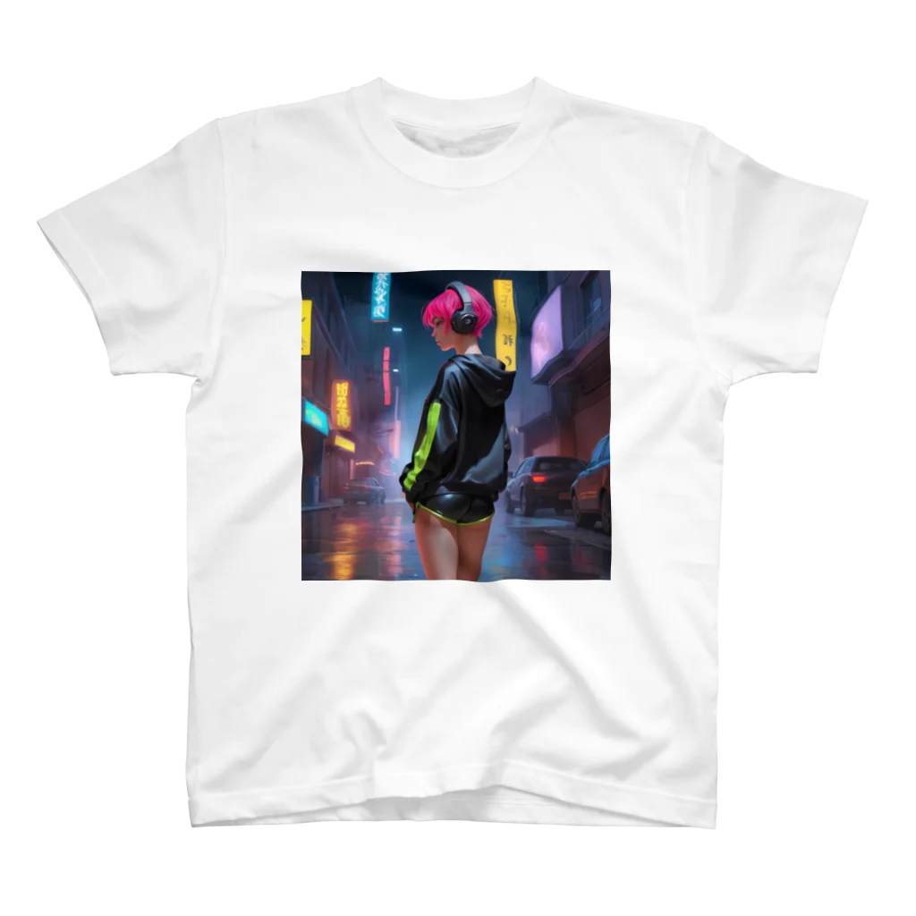 shiba9のCyber Girl スタンダードTシャツ