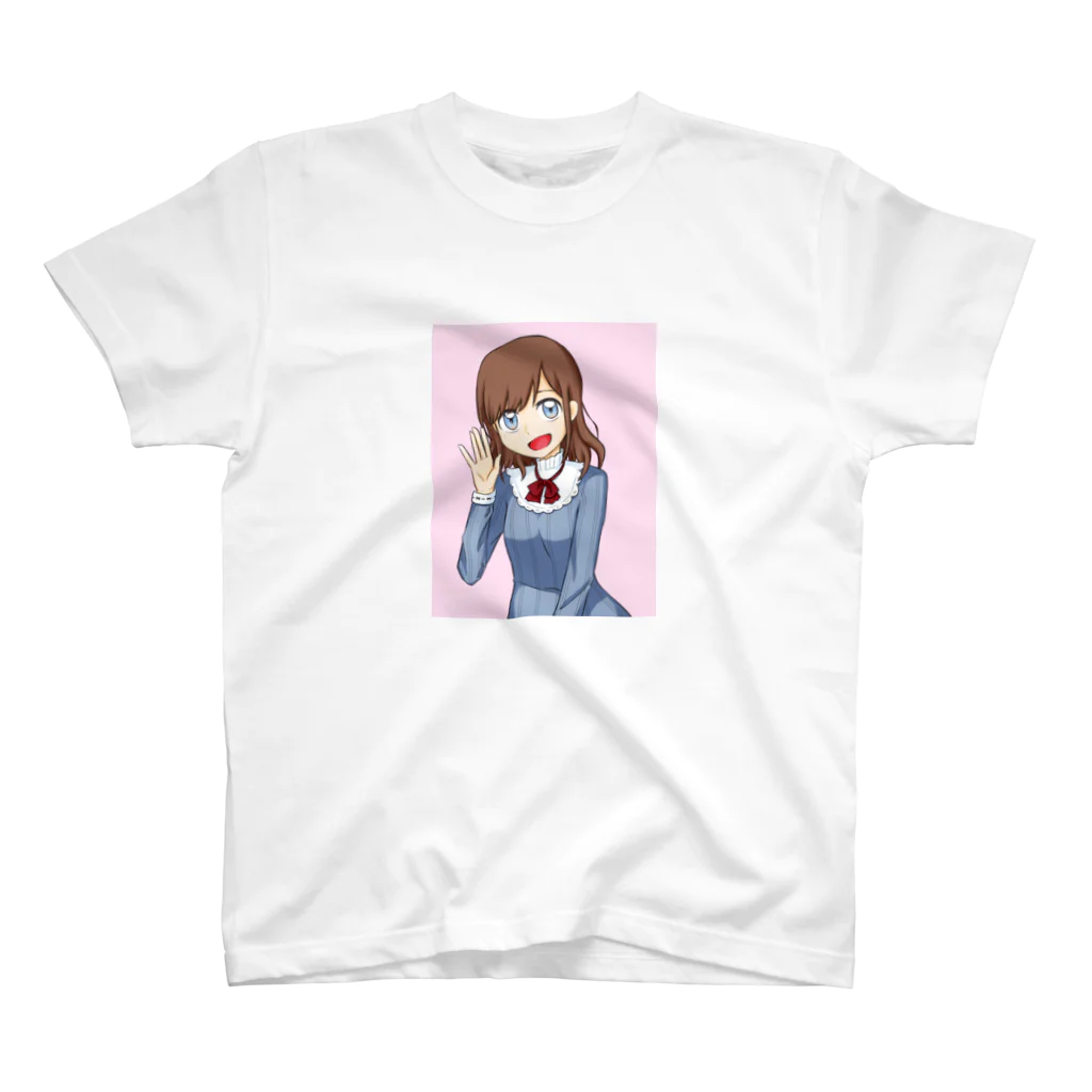 三国　(みほ☆)の女の子。 スタンダードTシャツ