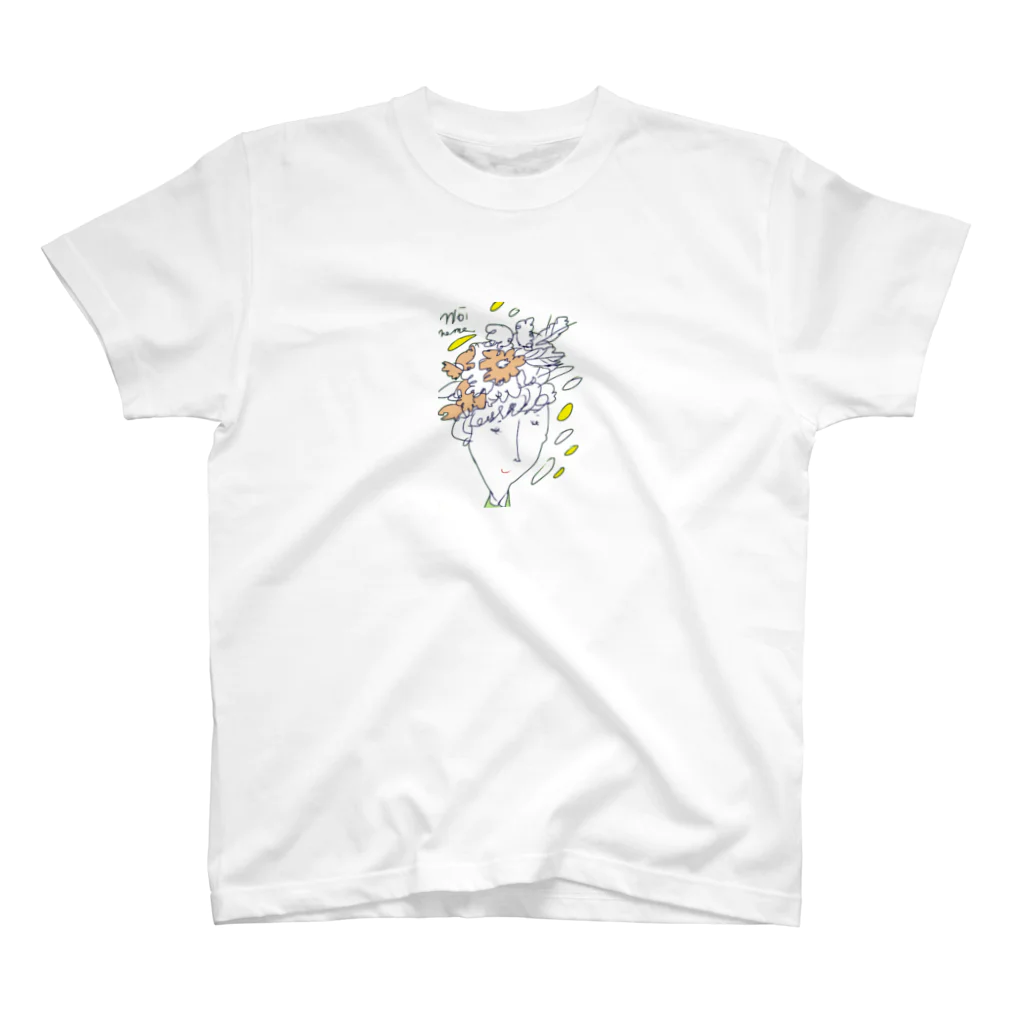 aoiroのshiawase-ohana Regular Fit T-Shirt