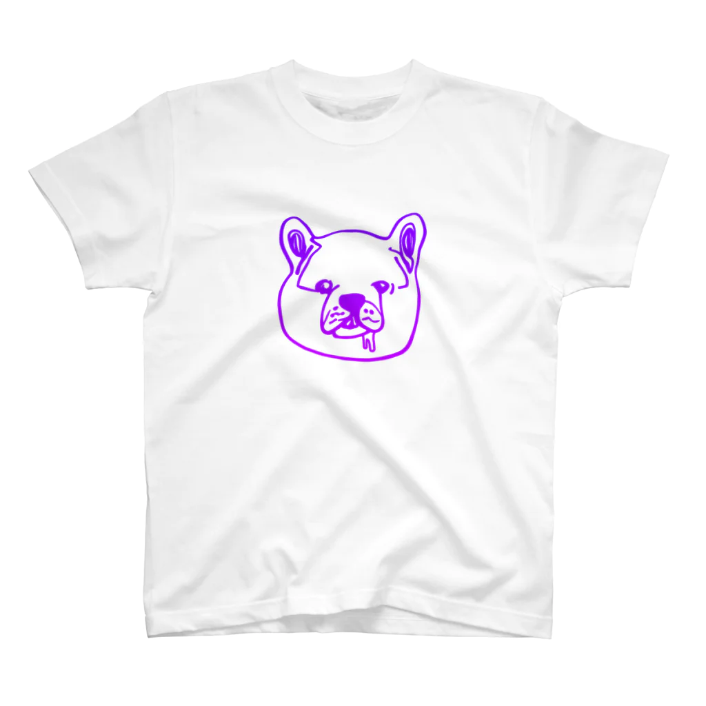 WA-TA craftのよだれdog スタンダードTシャツ