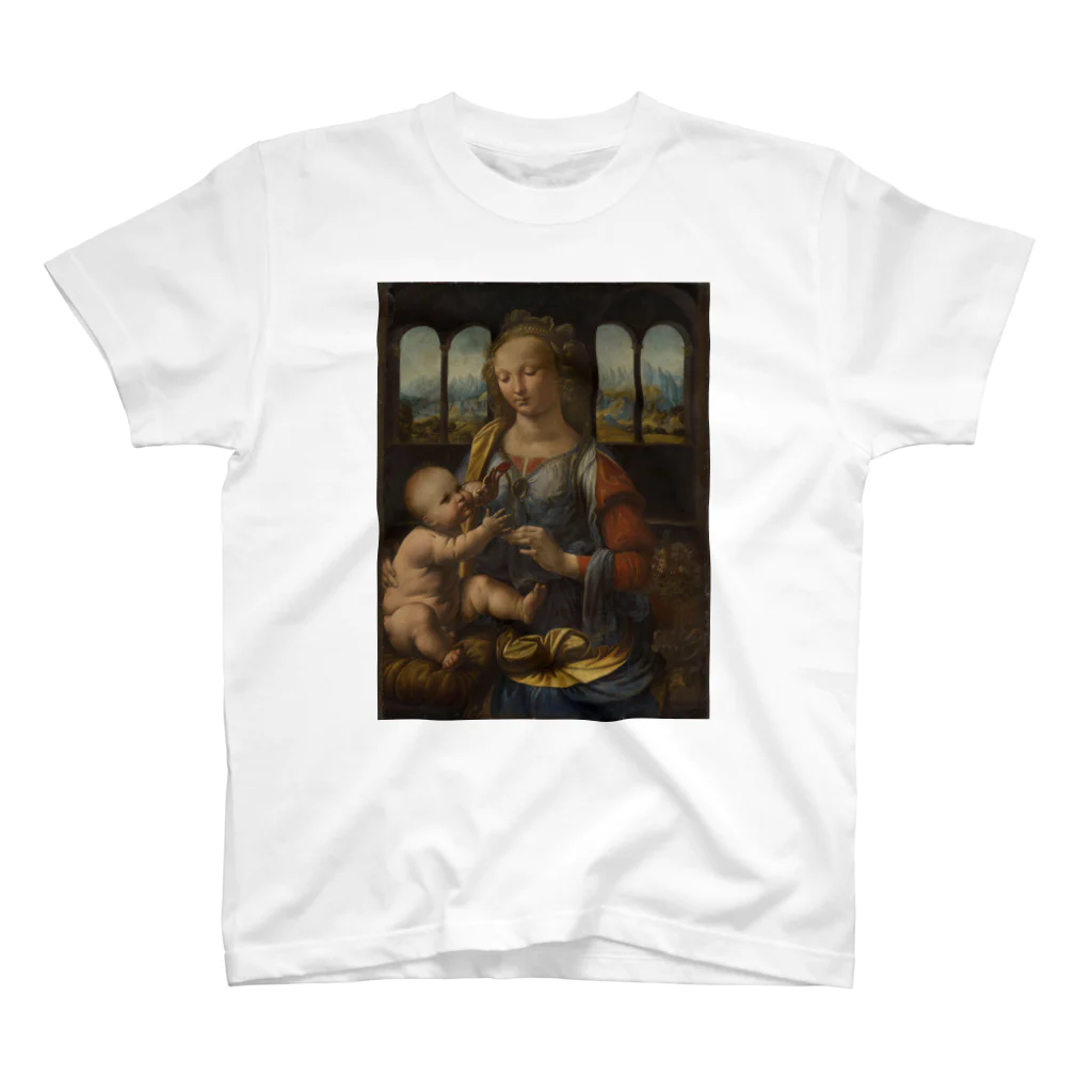 世界美術商店のカーネーションの聖母 / Madonna of the Carnation スタンダードTシャツ