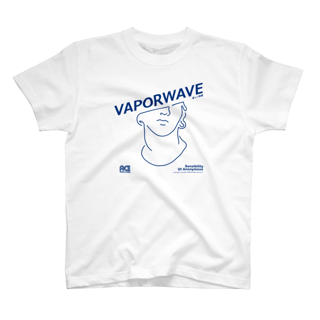 Vaporwave 匿名 新しい映像 Atarace のスタンダードtシャツ通販 Suzuri スズリ