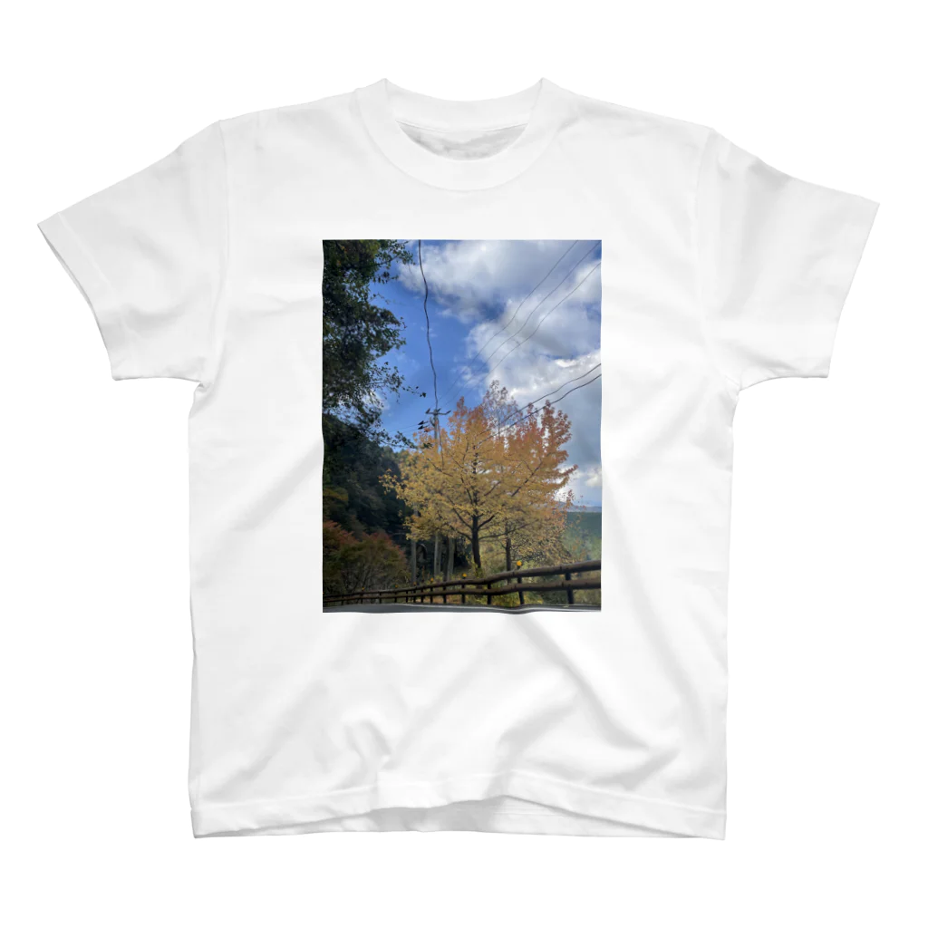 KIE-KANAの紅葉Tシャツ スタンダードTシャツ