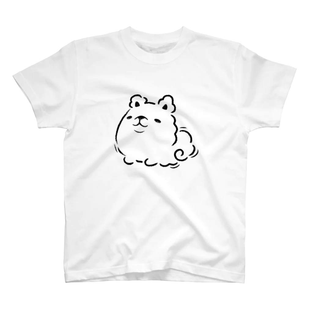 UWAMIのアニマルショップのふんわり犬 Regular Fit T-Shirt