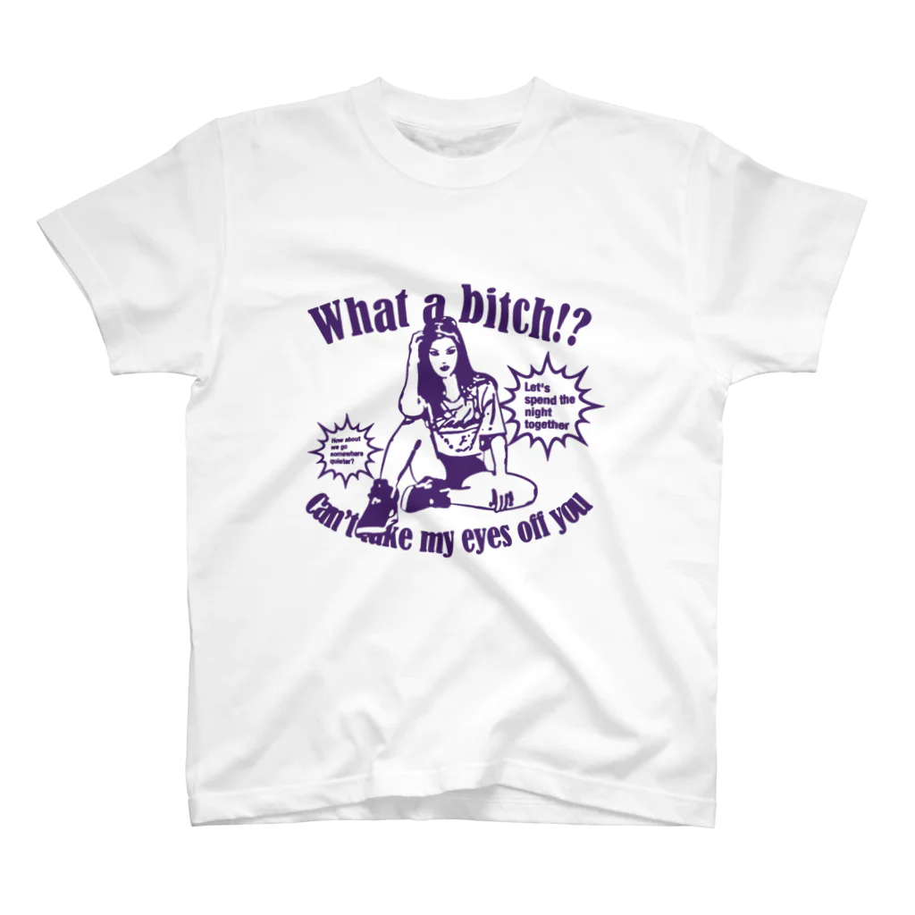 dreamer∞dreamerのwhat a bitch!? スタンダードTシャツ