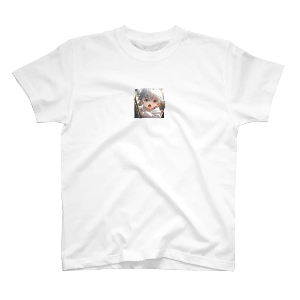 ∬ちゃむまちゃ∬(正月SP荒野の光)のまちゃのイラストグッツ Regular Fit T-Shirt