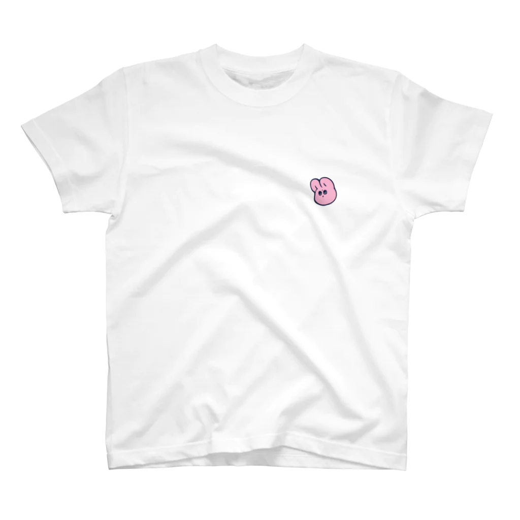 もりもりのうさぎ Regular Fit T-Shirt