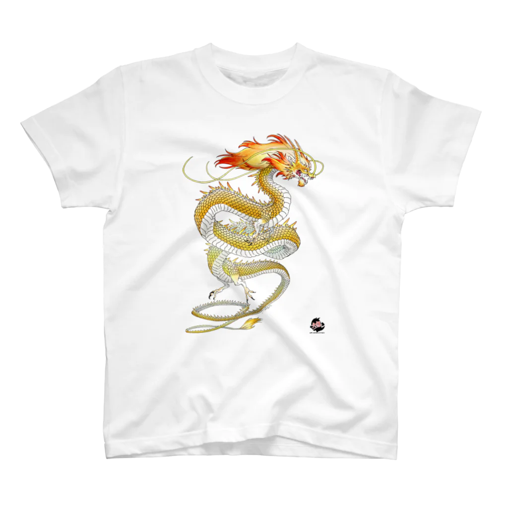 waon_syomiyaの黄龍 Regular Fit T-Shirt