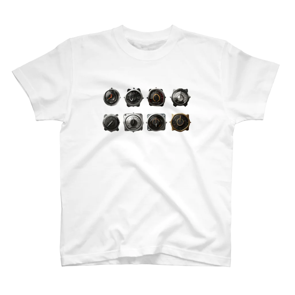 ファンシーTシャツ屋のアナログ系メーター Regular Fit T-Shirt