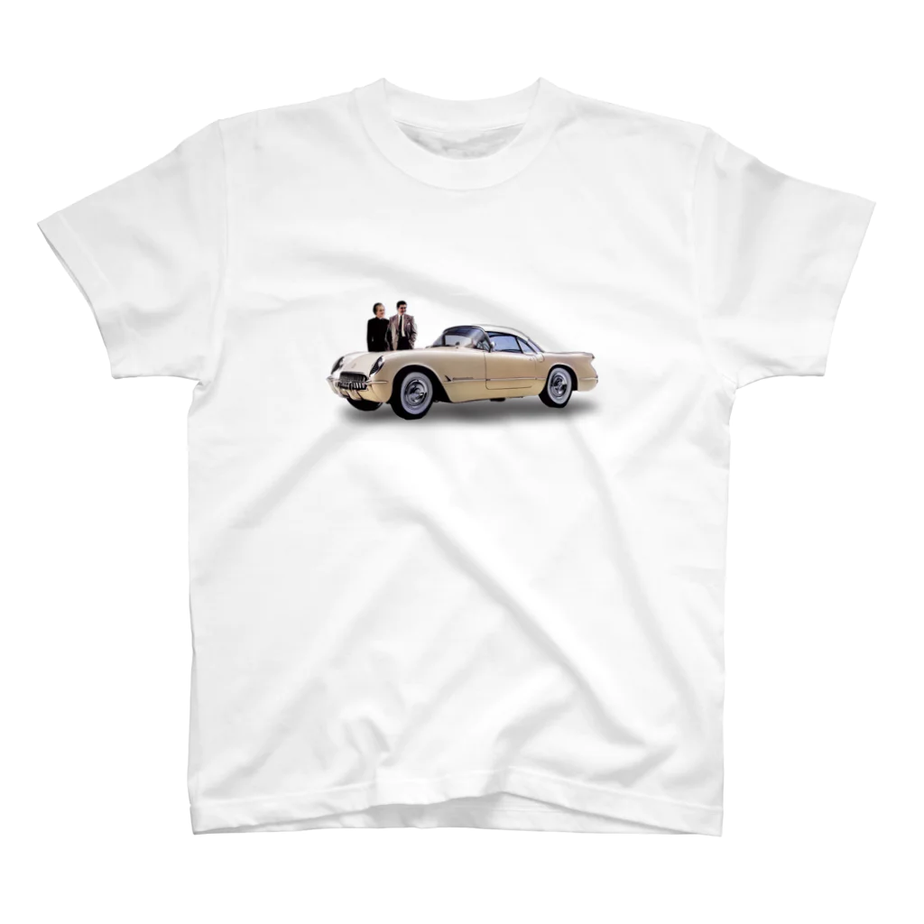 wowwooの54 Corvette Hardtop Regular Fit T-Shirt