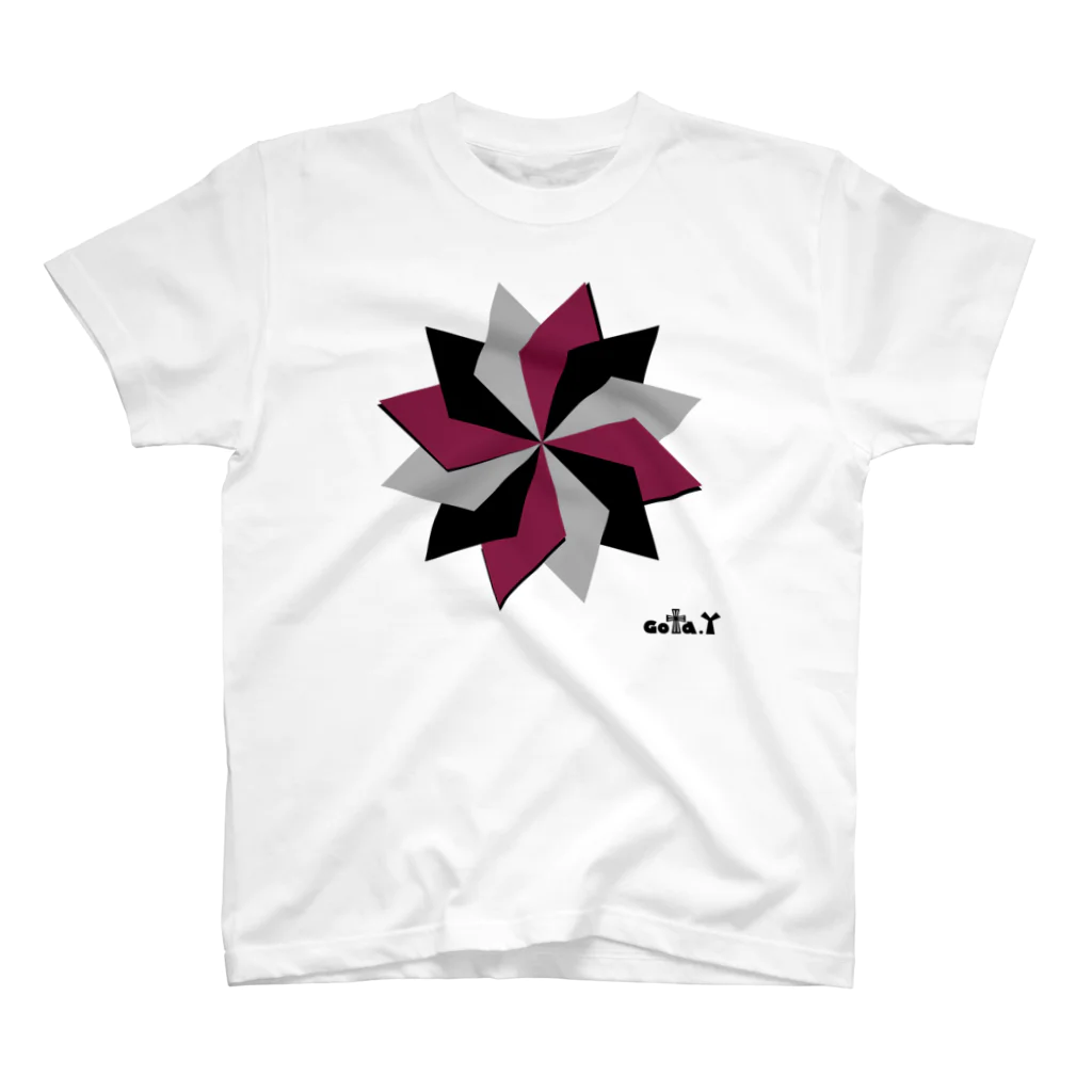 ゴータ・ワイのジオメトリックⅱ  Regular Fit T-Shirt