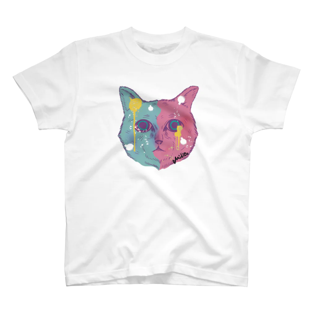 minaQminicoのminico cat Regular Fit T-Shirt