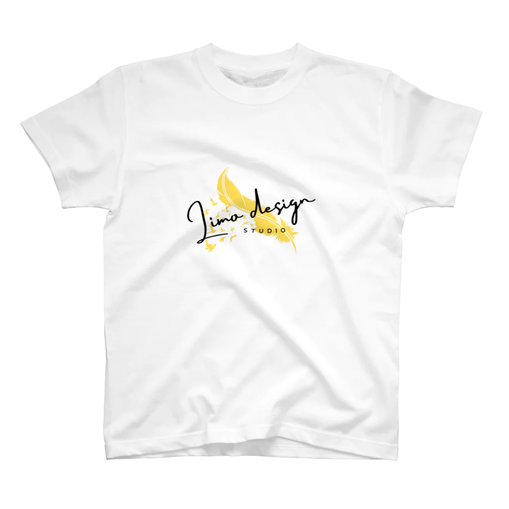 リモデザインスタジオのリモデザインロゴ｜Limo design studio Regular Fit T-Shirt