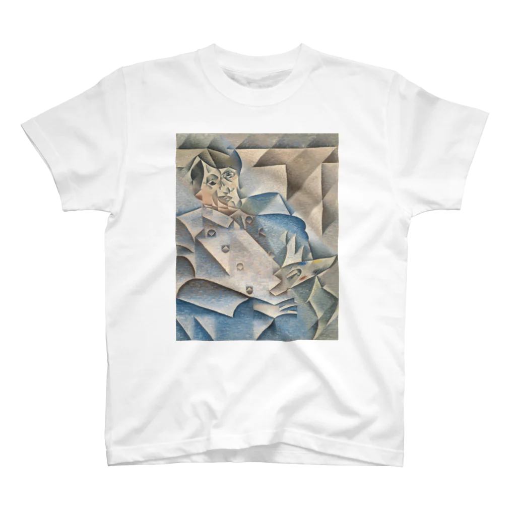 世界美術商店のピカソの肖像画 / Portrait of Pablo Picasso Regular Fit T-Shirt