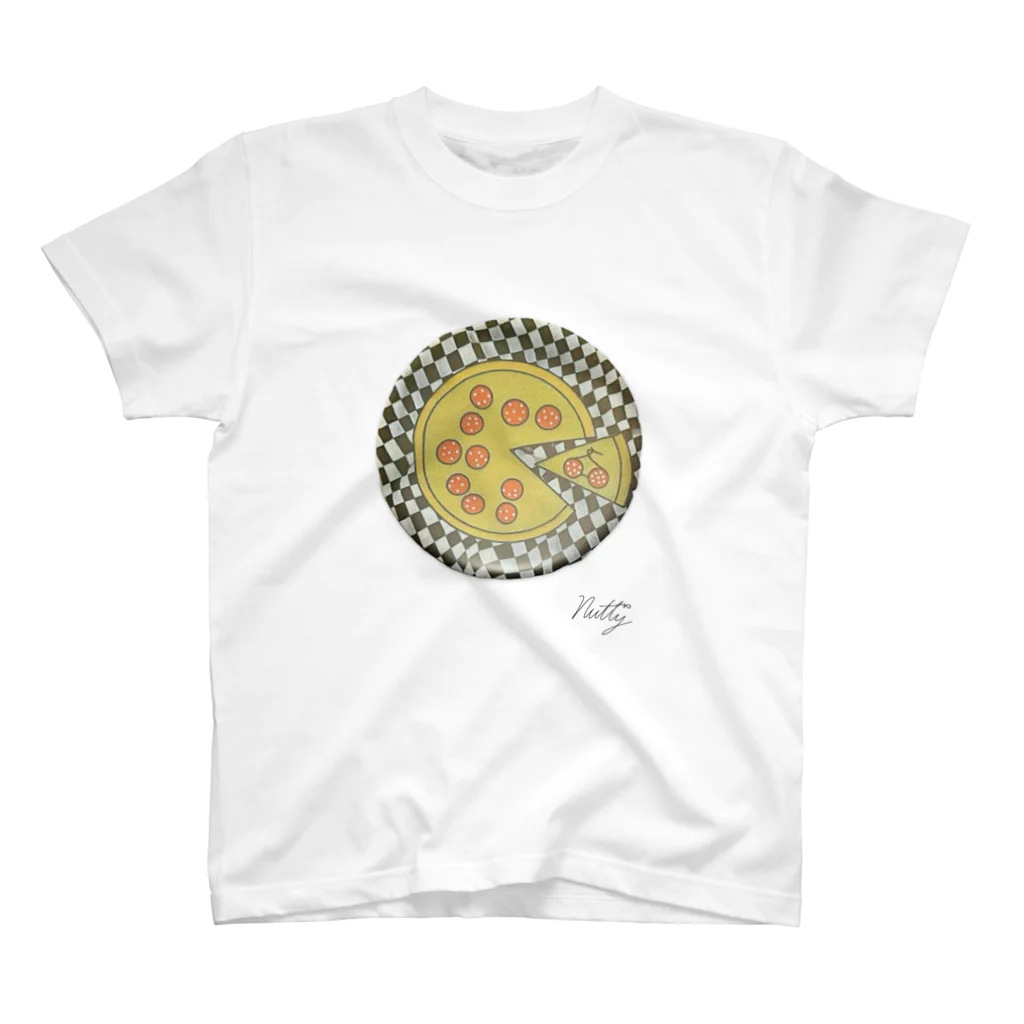 nutty shopのTwo Pizza Restaurants (signature) スタンダードTシャツ