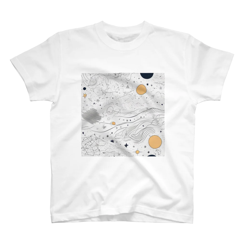 ANTARESの宇宙と銀河 スタンダードTシャツ