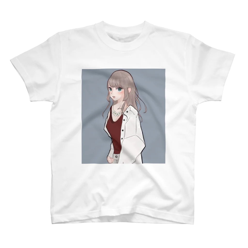 nekootokoの美人な彼女 Regular Fit T-Shirt