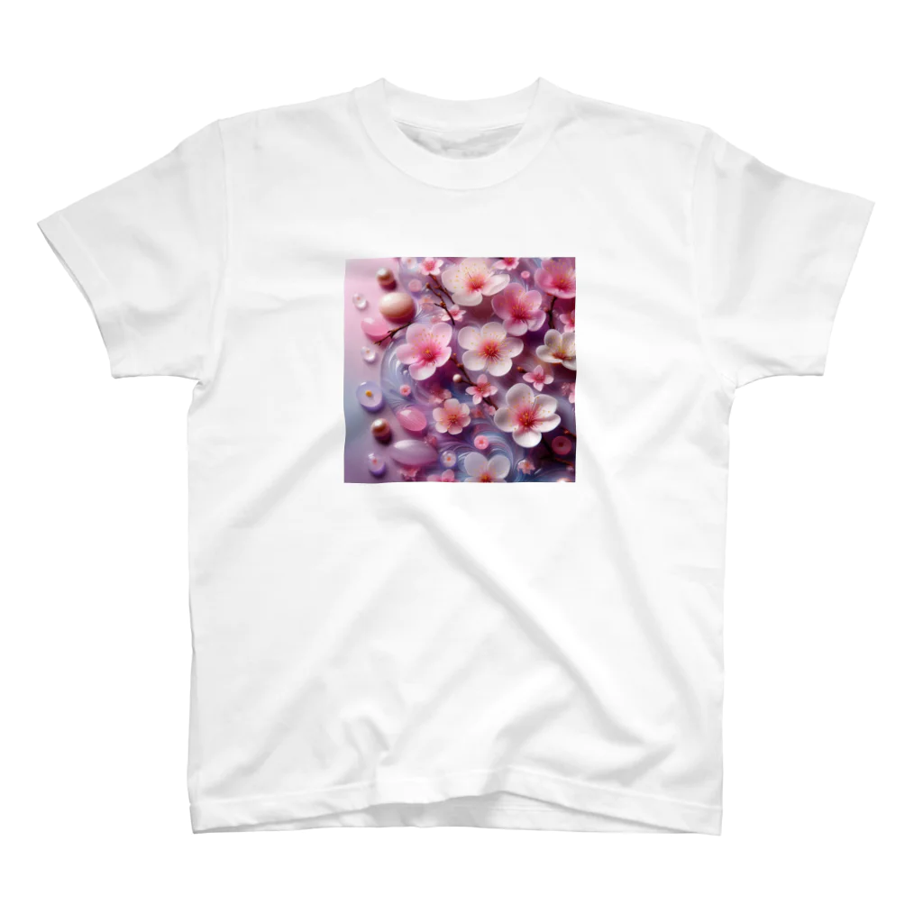 終わらない夢🌈の桜🌸 スタンダードTシャツ