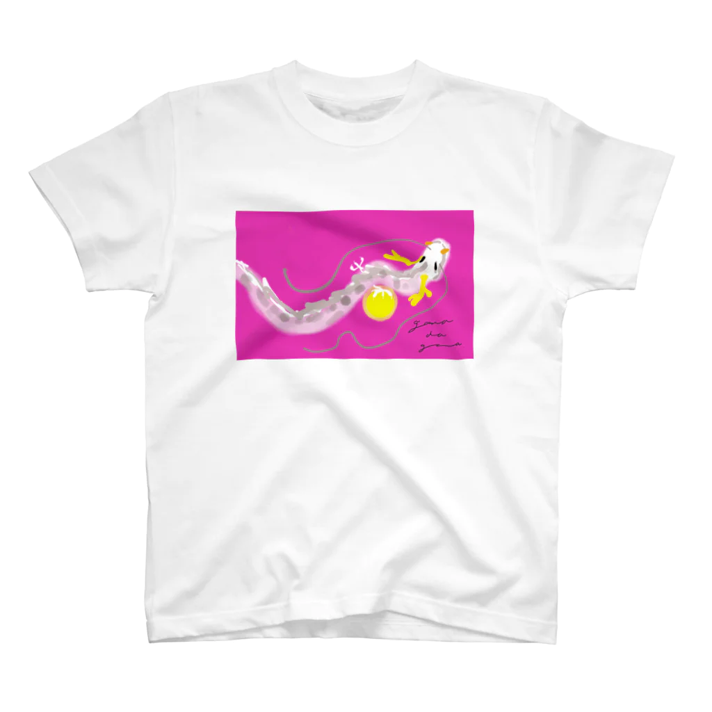 gama da gamaの白龍 Regular Fit T-Shirt