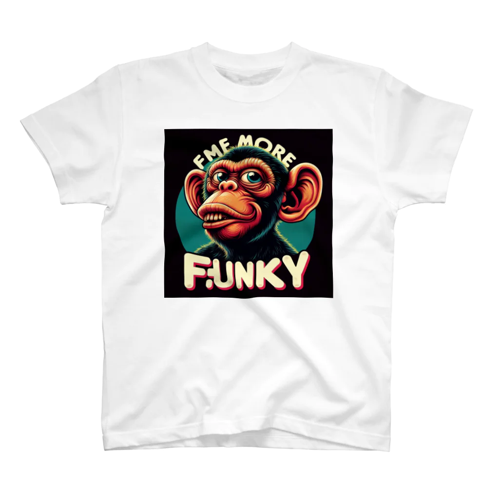 k.a.u.j.7のFUNKYなサルが登場 スタンダードTシャツ