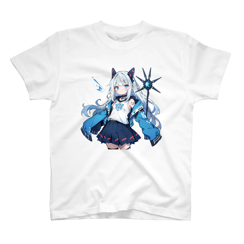 kawaii女の子専門ショップの未来戦士の女の子 スタンダードTシャツ