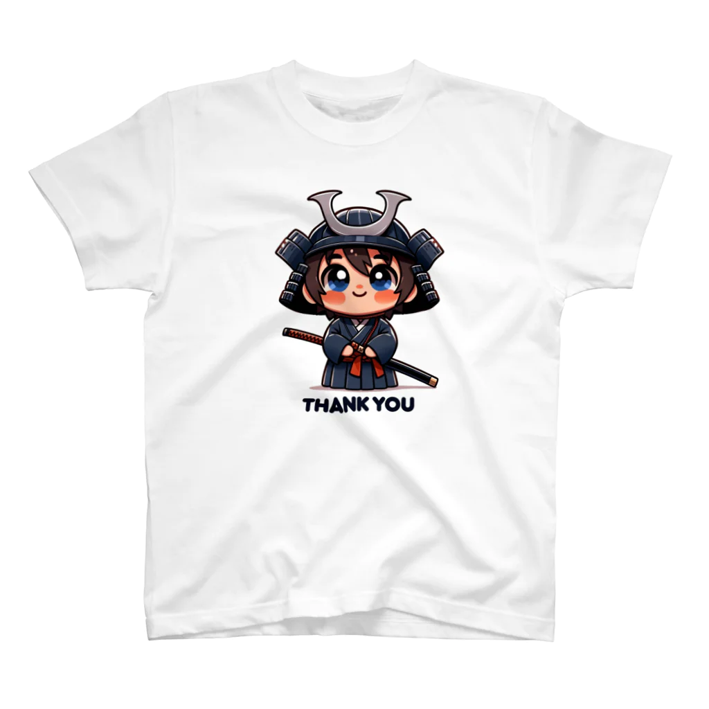 oosakanoojisannの子供侍シリーズ スタンダードTシャツ