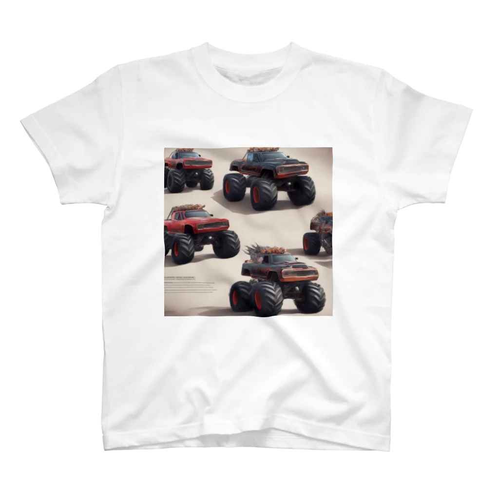 CAR-LABOのモンスタートラック風の車 Regular Fit T-Shirt