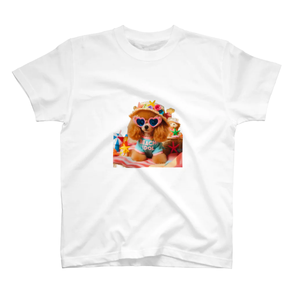 たけさくらのといぷーしか勝たん：BEACH IDOL スタンダードTシャツ