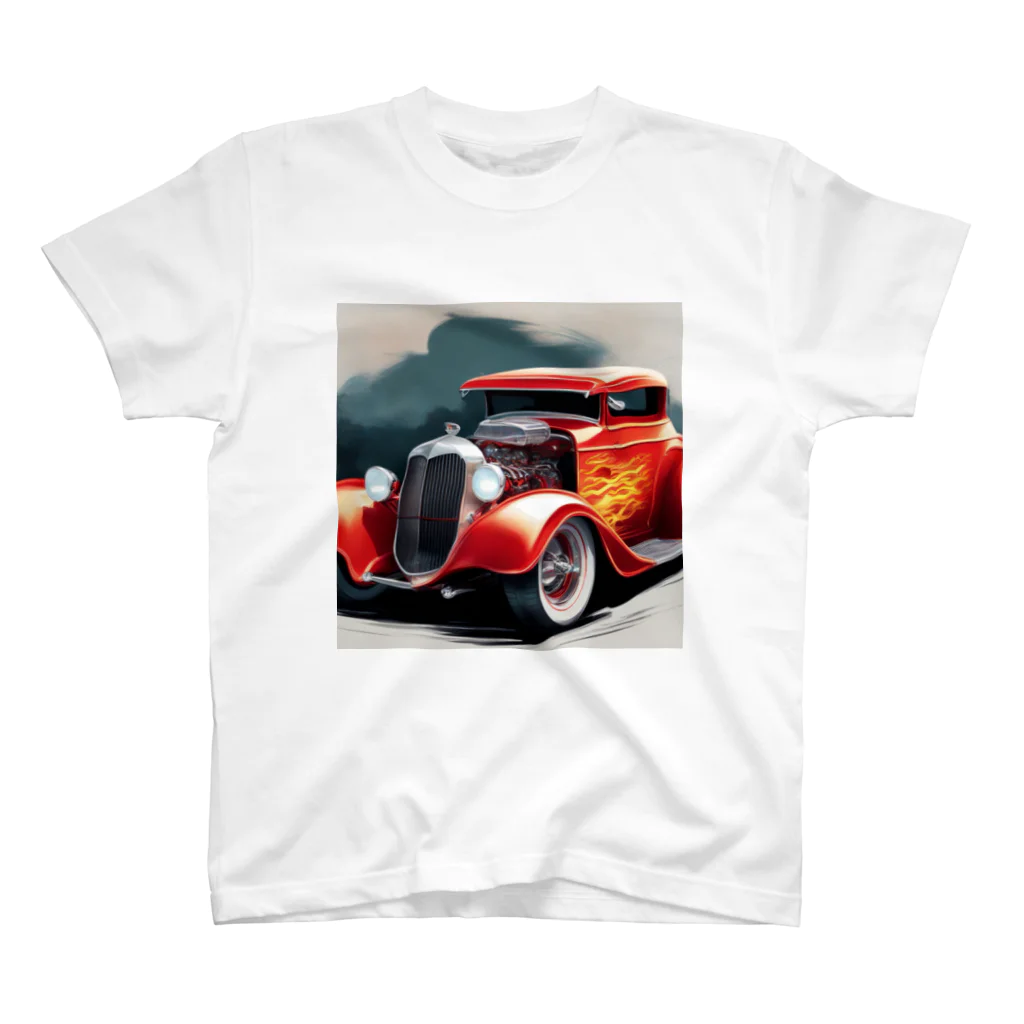 CAR-LABOのホットロッド スタンダードTシャツ