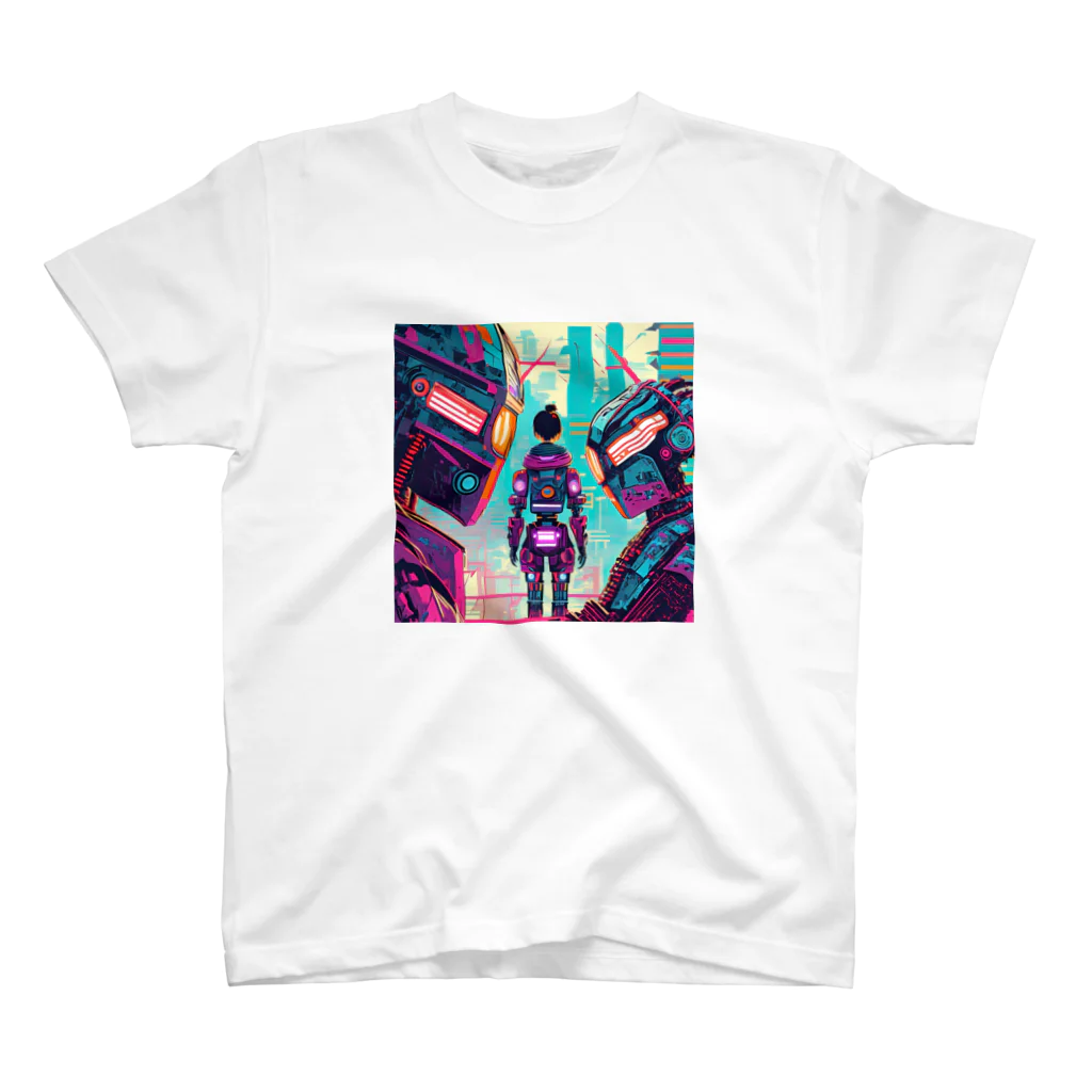 kokoleca_designのTOKYO BOT: 都市探索 スタンダードTシャツ