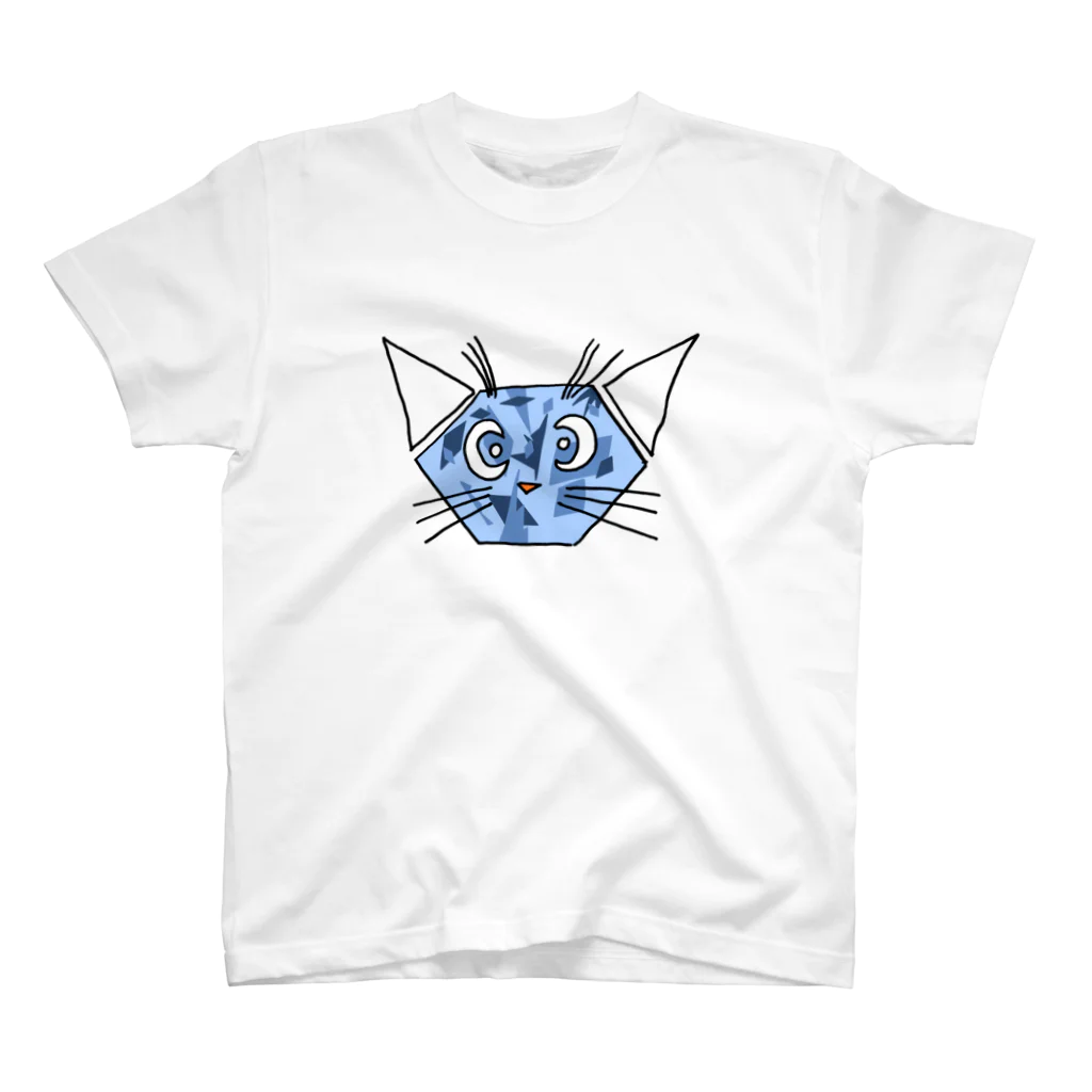 seki_takoyakiの猫ダイヤ Regular Fit T-Shirt