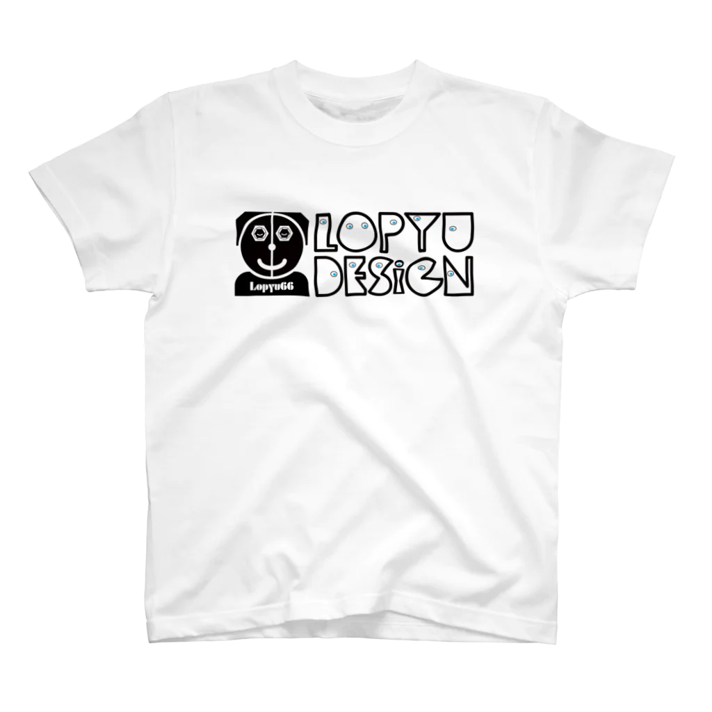 ロピュデザインのLOPTYDESIGN ロゴ Regular Fit T-Shirt