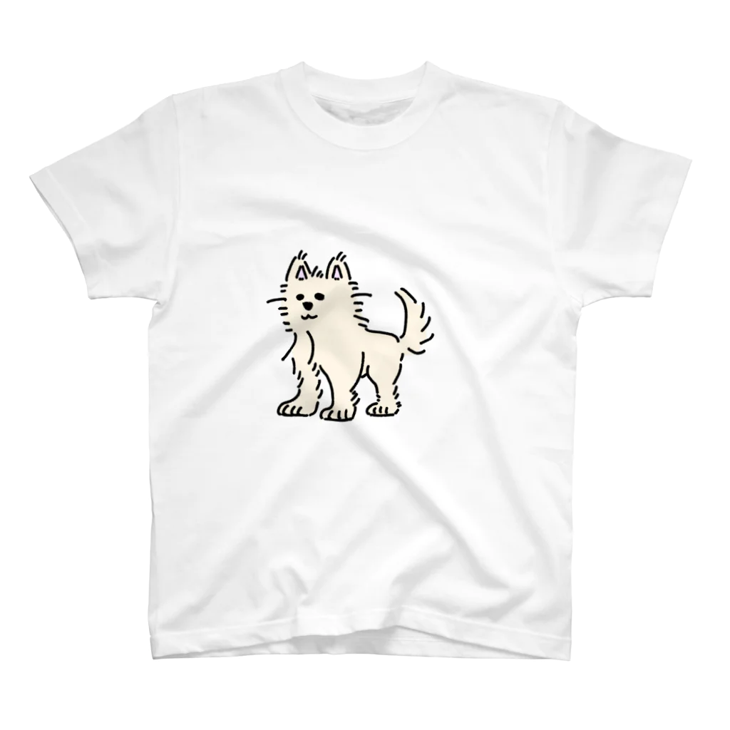 shift_のかわいいぬ(色付き Regular Fit T-Shirt