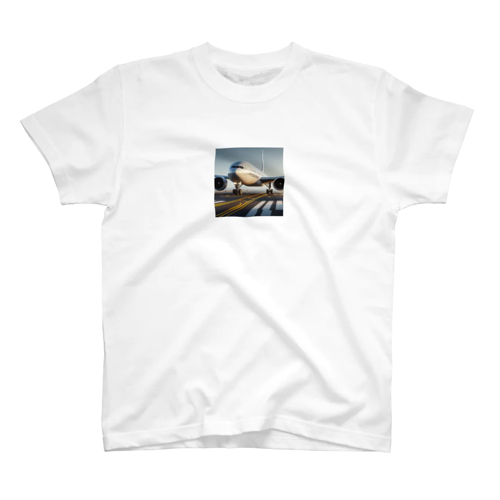 uj-ojiasnのかっこいい飛行機 スタンダードTシャツ