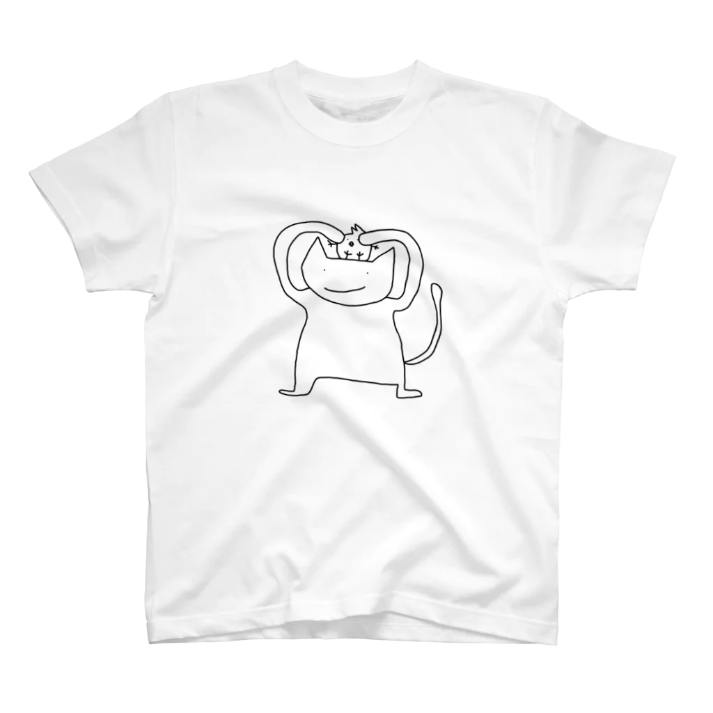 pome_poのねことひよこ Regular Fit T-Shirt