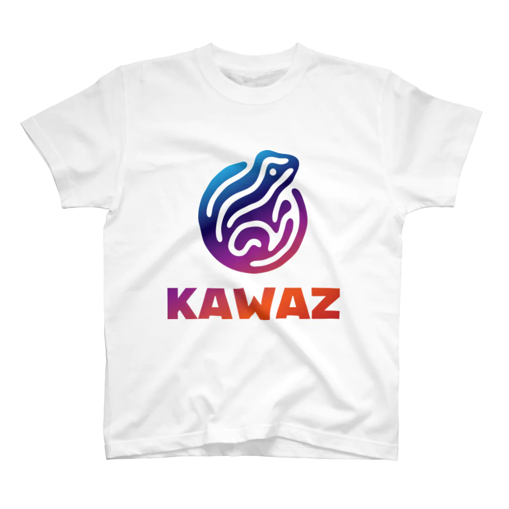 KUMACHOPのKAWAZ（グラデB） スタンダードTシャツ