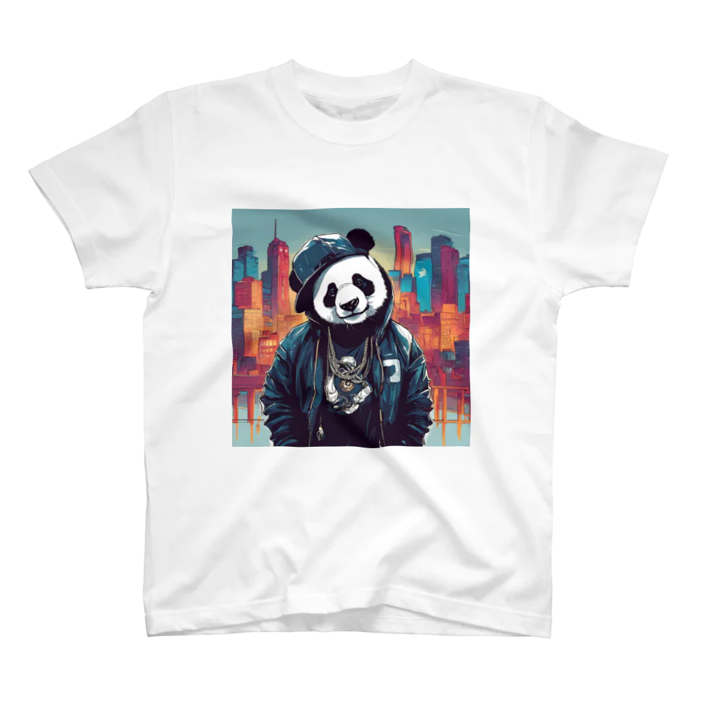 クレイジーパンダのcrazy_panda3 スタンダードTシャツ