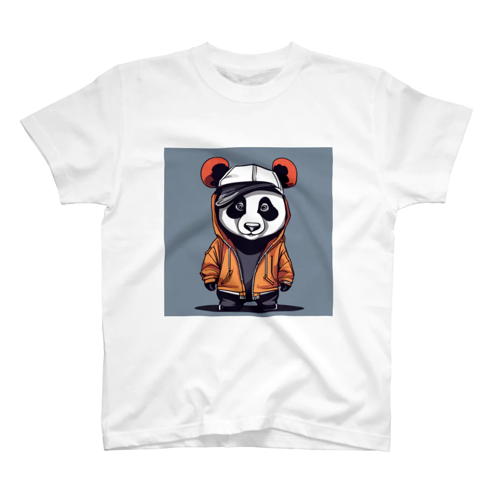 クレイジーパンダのcrazy_panda4 スタンダードTシャツ