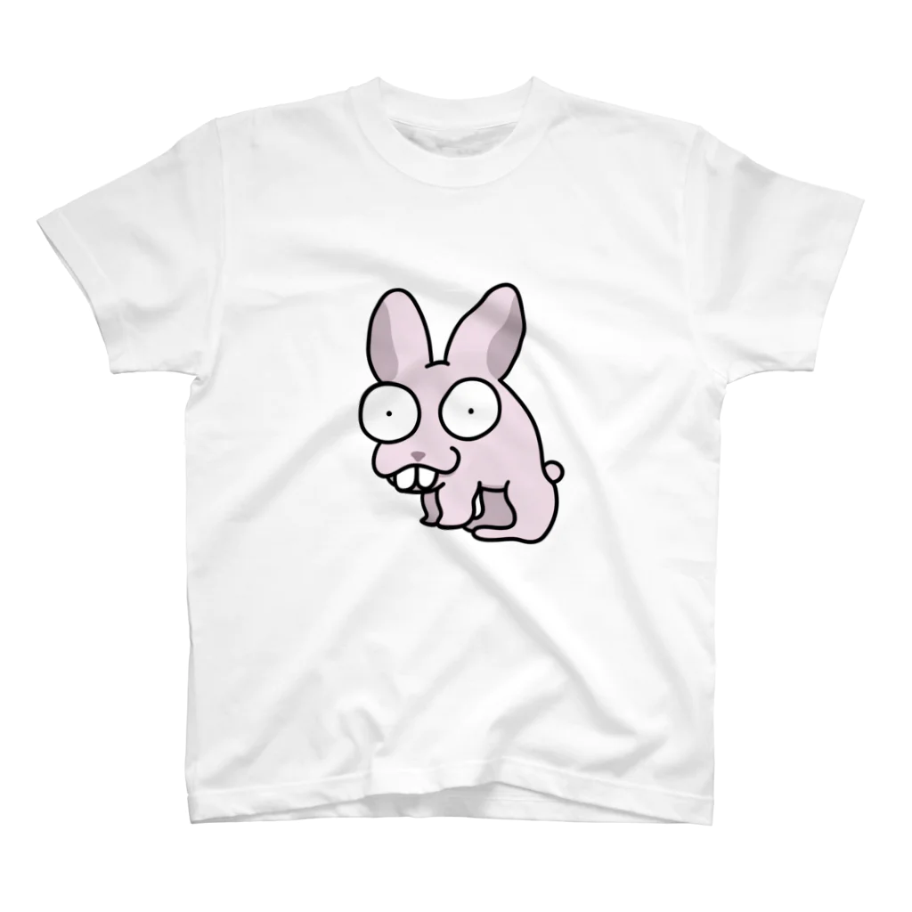 imoの【めがてんしりーず】うさぎょん スタンダードTシャツ